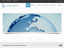 Tablet Screenshot of expatcpa.net